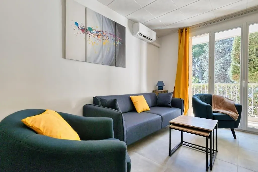 마르세유 Belle Vue - T5 Renove Avec Balcon Et Parking 아파트